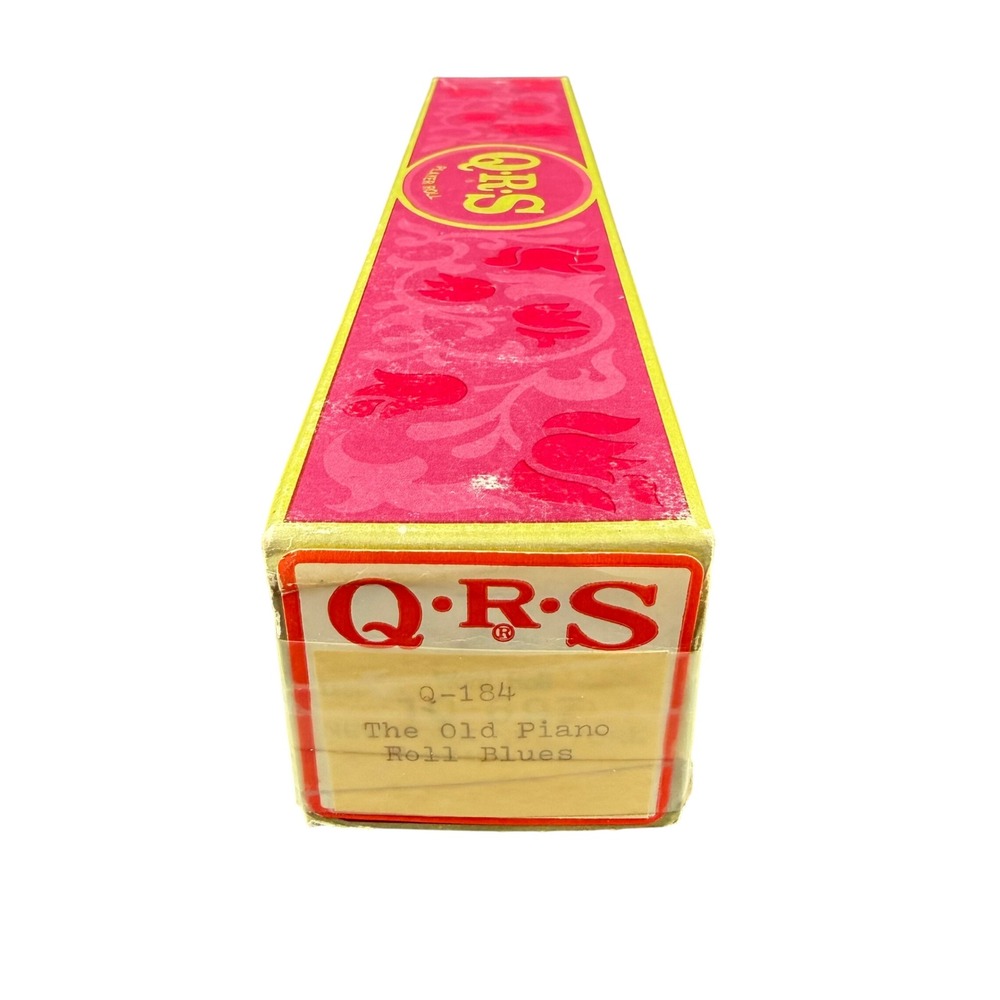 QRS Player Piano Roll Q-184 The Old Piano Roll Blues J Lawrence Cook Vintage